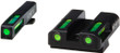Hiviz Litewave H3 Tritium Lite - Pipe Set For Glock Mod 9mm/40