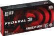 Federal Ae 40 Sw 165gr Fmj-tc - 50rd 20bx/cs