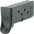 Ruger Magazine Lcp 380acp - 6rd W/finger Ext. Steel