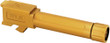 True Precision For Glock 26 - Barrel Threaded Gold Tin