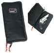 Gps Pistol Sleeve Large - Lockable Zipper Black Nylon