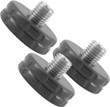 Axcel Stabilizer Weights 1oz - 1" Diameter Black Nitride 3pk