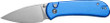 Civivi Knife Quibit 2.98" Blue - /satin Finish Button Lock