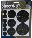 B/c Target Shoot-n-c Assorted - 1"-72 2"-36 3"-24