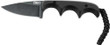 Crkt Minimalist Black Drop - Point Neck Knife 2.16" W/shth