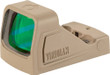 Viridian Reflex Sight Rfx-11 - Micro Grn Dot 1x16 Shield Fde