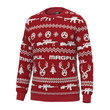 Magpul Ugly Christmas Sweater Red Sm