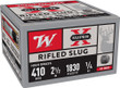 Winchester Super-x 410 2.5" - 1/5oz Rifled Slug 15rd 10bx/cs