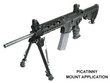 Utg Bipod Tactical Op 8-12.4" - Picatinny Mount W/stud Adapter