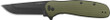 Outdoor Edge Razor Vx2 3" Fldr - Green G10 Spring Assist