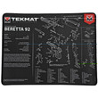 Tekmat Ultra Pstl Mat Beretta 92 Blk