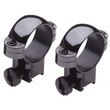 Burris Med 1" .22 Rings Dlx Steel Bk
