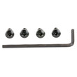 Wilson Hex Head Grip Screws 4/bl