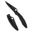 Spyderco Police Ss 4.2" Blk/blk