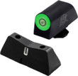 Xs Dxt2 Pro Green Std Ht For - Glock 17/19/22-24/26/37 Set