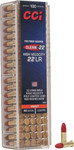 Cci Clean 22lr 40gr Red Poly - Rn 1235fps  100rd 50bx/cs