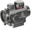Utg Red Micro Dot 4.0 Moa 2.6" - 30mm W/integral Qd Mount