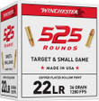 Winchester 22lr 36gr Plated Hp - 1280fps 525rd 10bx/cs
