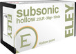 Eley Subsonic 22lr 38gr Hp - 50rd 100bx/cs