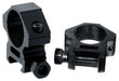 Utg Rings 1" Low Profile - Matte Black Picatinny/weaver