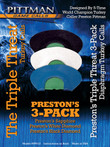 Pittman Game Calls Triple - Threat Combo Diaphram Pack