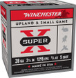 Winchester Super-x 28ga 2.75" - 3/4oz #6 1295fps 25rd 10bx/cs