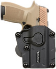 Bulldog Max Multi-fit Polymer - Paddle Holster Full/comp Blk