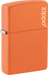 Zippo Windproof Lighter Orange - Matte