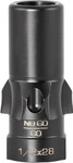 Rugged Suppressors 3 Lug - Adapter Obsidian9 1/2x36