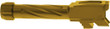 Rival Arms Barrel For Glock 43 - Gen 1 Threaded Gold