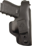 Desantis Dual Carry Ii Holster - Iwb/owb Rh Lthr Shield 9/40 Bl