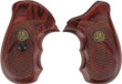 Pachmayr Laminated Wood Grips - S&w J-frame Rosewood Checkered