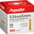 Aguila 5.56x45 55gr Fmj 300rd - 4bx/cs