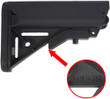 J&e 3rd Gen Armory Sopmod - Ar15 Buttstock Black
