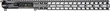 Radian Upper/handguard Model 1 - Ar-15 15.5" M-lok Black