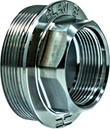 Faxon Plan B To Hub Adapter - Titanium 1.375-24