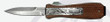 S&w Knife Unwavered Otf 3" - Spear Point Satin/wood