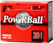 Glaser 45 Acp 165gr Pow'rball - 20rd 25bx/cs