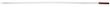 Pro Shot Stainless 1pc Rifle - Cleaning Rod 38.5" .17 Cal Jag