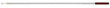 Pro Shot Stainless 1pc Rifle - Cleaning Rod 26" .22-.26 Cal