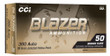 Cci Blazer Brass 380 Acp - 98gr Jhp 50rd 20bx/cs