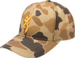 Browning Cap Durawax Camo - Vintage Tan Buckmark Osfm*