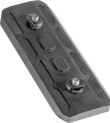 Warne 4" Arca Rail M-lok - Interface Black