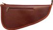 Palmetto Pistol Case Large - Ox Blood-brown Buffalo