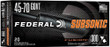 Federal Fusion 45-70 Gov 300gr - Subsonic 20rd 10bx/cs