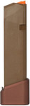 Taran Ti G19 Completed Fde Mag - +4/5 Coyote Bronze Base Pad