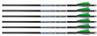 Excalibur Arrow V-flight Pro - 18" 6pk (fits Hybrid-x)