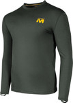 Muddy Dv8 Stonewool 200 Long - Sleeve Crew Peat Moss 2x-large