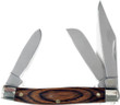 Ruko Folder 3.5" Pakkawood - Handle Clamshell