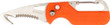 Ruko Spring Assist Folder - 1.75" Rescue Knife Orange